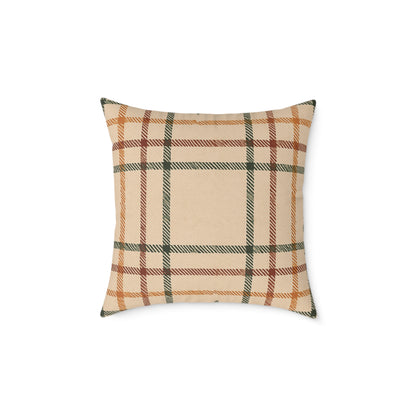 Bigfoot Burnt the S’more – Cryptid Campsite Canvas Throw Pillow
