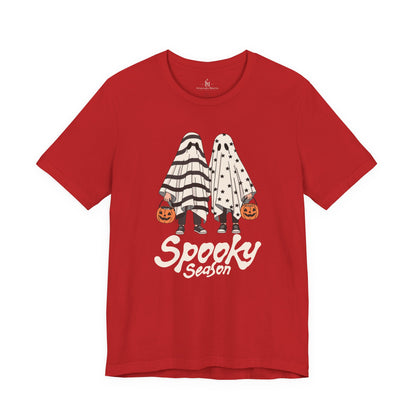 Spooky Season Ghosts - Halloween Bella+Canvas Graphic Tee