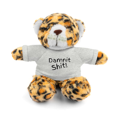 8" Funny Stuffed Animal Gift for Adults, Cute Plush Toy, Humor Bear, Sarcastic Gifts, Quirky Decor, Comfort Toy with Quote