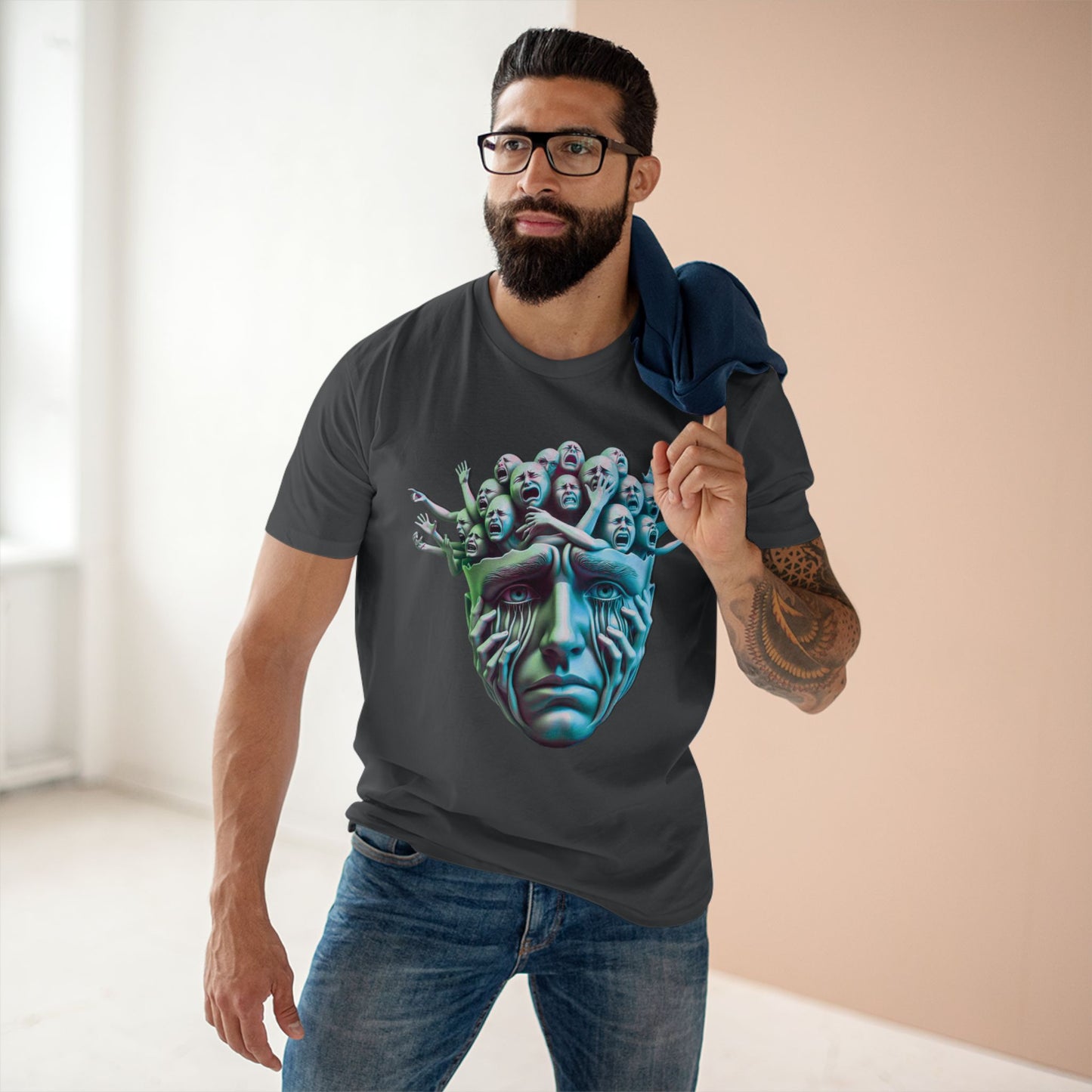 "Known." Mental Health, ADHD, Anxiety, Depression Expression | Premium AS Colour 5001 Tee - Surrealist Boutique Drop