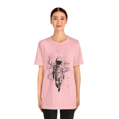 Cosmic Astronaut T-Shirt, Graphic Tee, Space Lover Gift, Unisex Casual Wear, Outer Space Clothing, Astronomy Fan Apparel