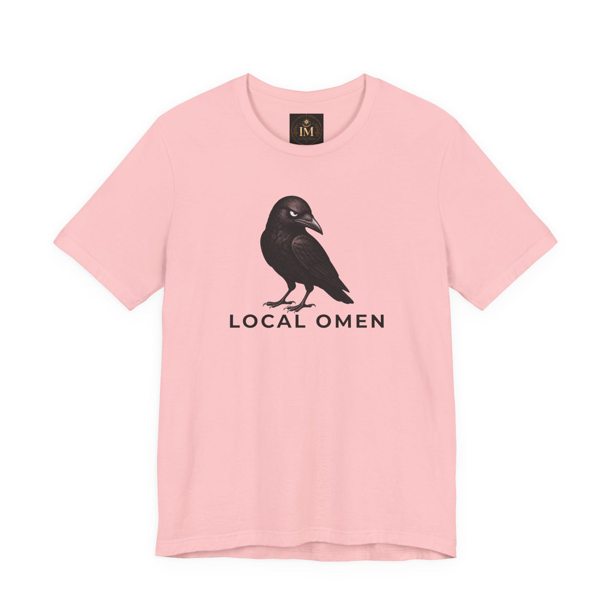 Local Omen Raven Graphic Tee | Crow Illustration T-Shirt