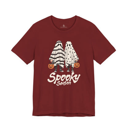 Spooky Season Ghosts - Halloween Bella+Canvas Graphic Tee
