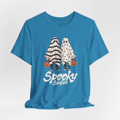 Spooky Season Ghosts - Halloween Bella+Canvas Graphic Tee