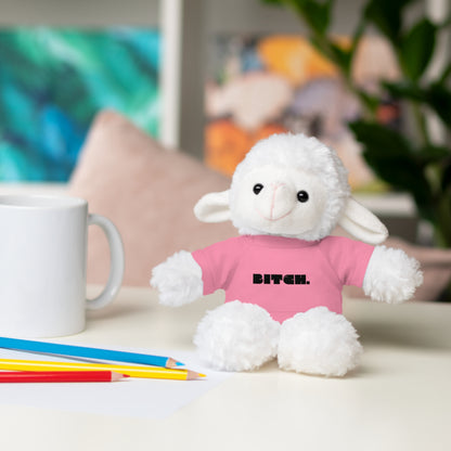 8" Funny Stuffed Animal Gift for Adults, Cute Plush Toy, Humor Bear, Sarcastic Gifts, Quirky Decor, Comfort Toy with Quote