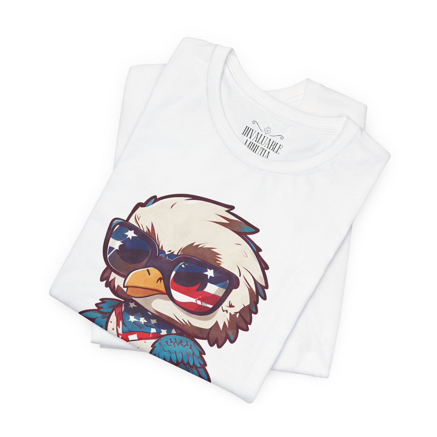 Cool Patriot Eagle Tee – Unisex Bella+Canvas Jersey - 4th of July T-shirt