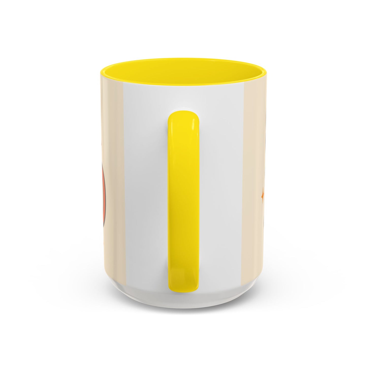 Study Fuel Color Accent Mug (11oz/15oz) – Retro Teacher/Student Coffee Cup • Back to School • Durable Ceramic