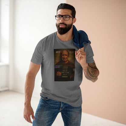 🔥 Freddy Mugshot Tee – Retro Slasher Horrorcore Premium T-Shirt (Unisex)