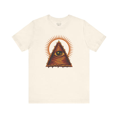 👁️ Mystical Eye Graphic Tee T-Shirt – Unisex Boho Style Streetwear