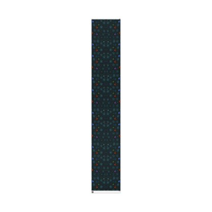 Cyber Yule Circuit – Luxury Christmas Wrapping Paper, Seamless Designer Gift Wrap, 30" Roll (Matte/Gloss)
