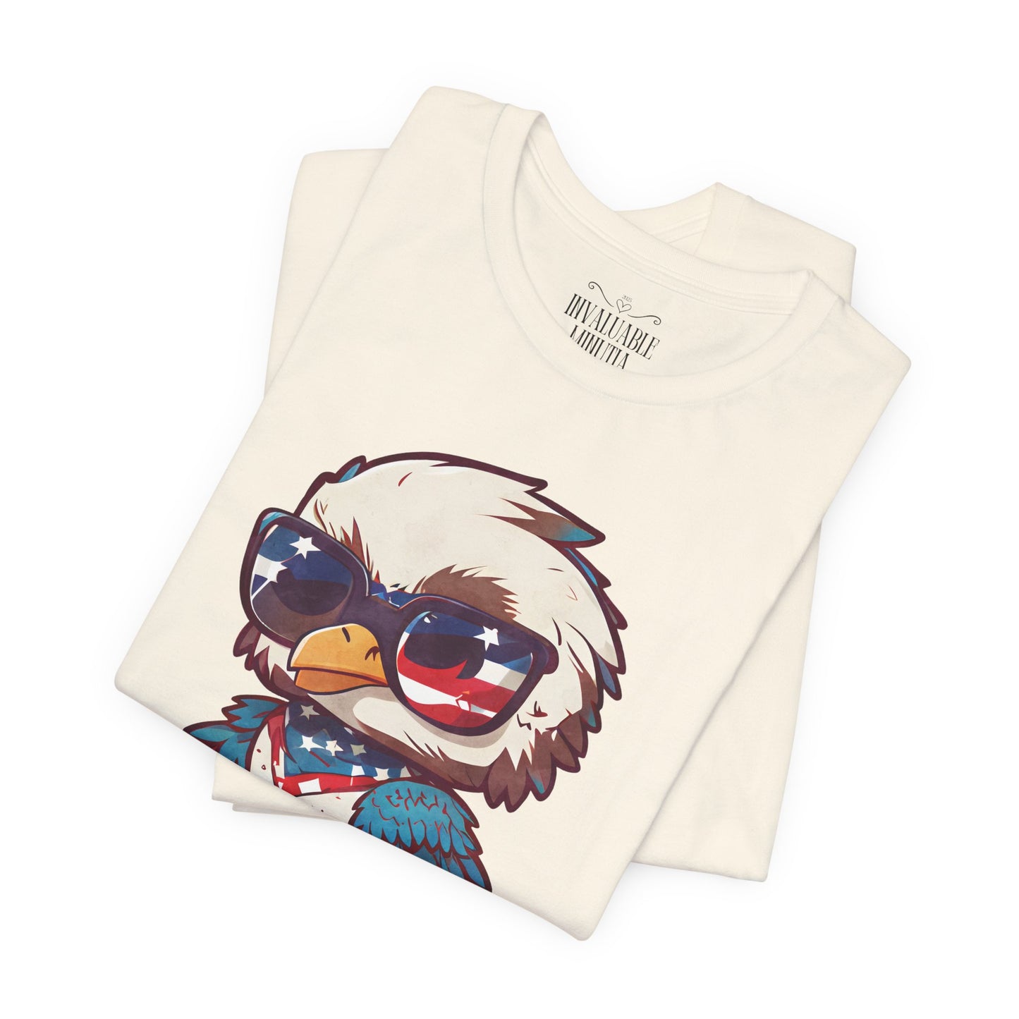 Cool Patriot Eagle Tee – Unisex Bella+Canvas Jersey - 4th of July T-shirt