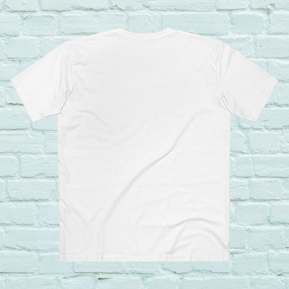 Overbooked & Undercaffeinated Funny T-Shirt – Premium AS Colour Tee for Coffee Lovers
