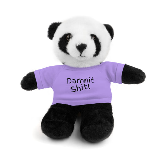 8" Funny Stuffed Animal Gift for Adults, Cute Plush Toy, Humor Bear, Sarcastic Gifts, Quirky Decor, Comfort Toy with Quote