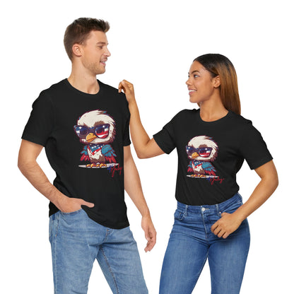 Cool Patriot Eagle Tee – Unisex Bella+Canvas Jersey - 4th of July T-shirt