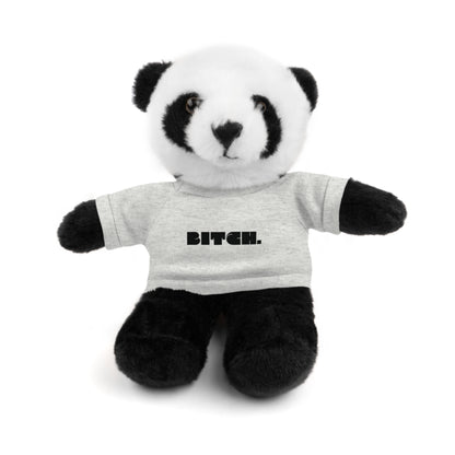 8" Funny Stuffed Animal Gift for Adults, Cute Plush Toy, Humor Bear, Sarcastic Gifts, Quirky Decor, Comfort Toy with Quote