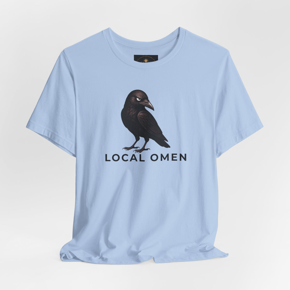 Local Omen Raven Graphic Tee | Crow Illustration T-Shirt