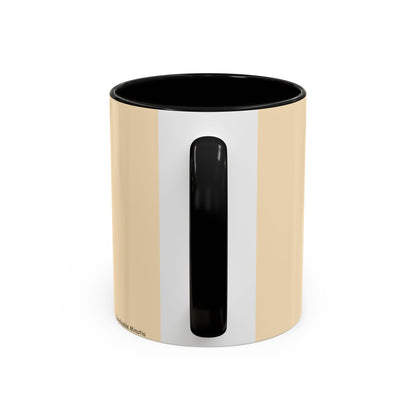 Teacher Mode – Color Accent Mug (11oz/15oz) • Rainbow Heart • Teacher Gift • Dishwasher & Microwave Safe
