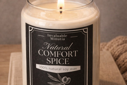 Natural Soy Wax Candle (13.75oz) | 70–80 Hour Burn
