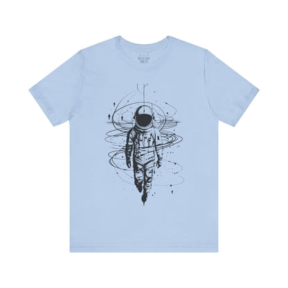 Cosmic Astronaut T-Shirt, Graphic Tee, Space Lover Gift, Unisex Casual Wear, Outer Space Clothing, Astronomy Fan Apparel