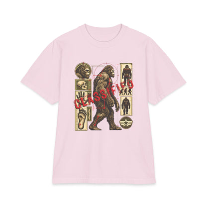 Classified Bigfoot Anatomy - Premium Heavyweight Cryptid Tee