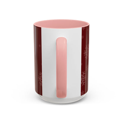 Holiday Spirits Ghost Mug – Cute Christmas Coffee Cup (11oz & 15oz, High-Gloss Accent Colors)