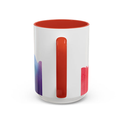 Bold Pride Accent Mug | Fun LGBTQ+ Gift | 11oz & 15oz Options