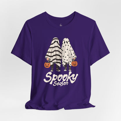 Spooky Season Ghosts - Halloween Bella+Canvas Graphic Tee