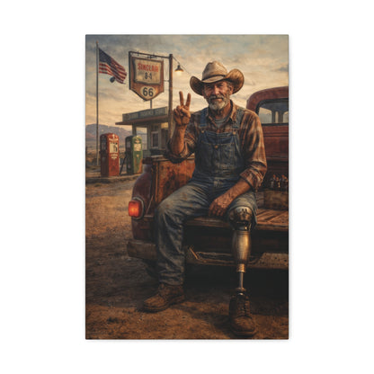 One Stop Before Tomorrow - Premium Matte Canvas Wall Art (1.25″ Gallery Wrap)