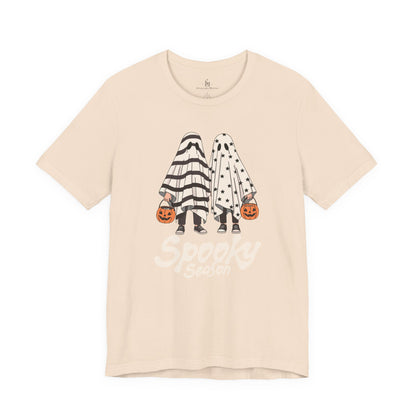 Spooky Season Ghosts - Halloween Bella+Canvas Graphic Tee