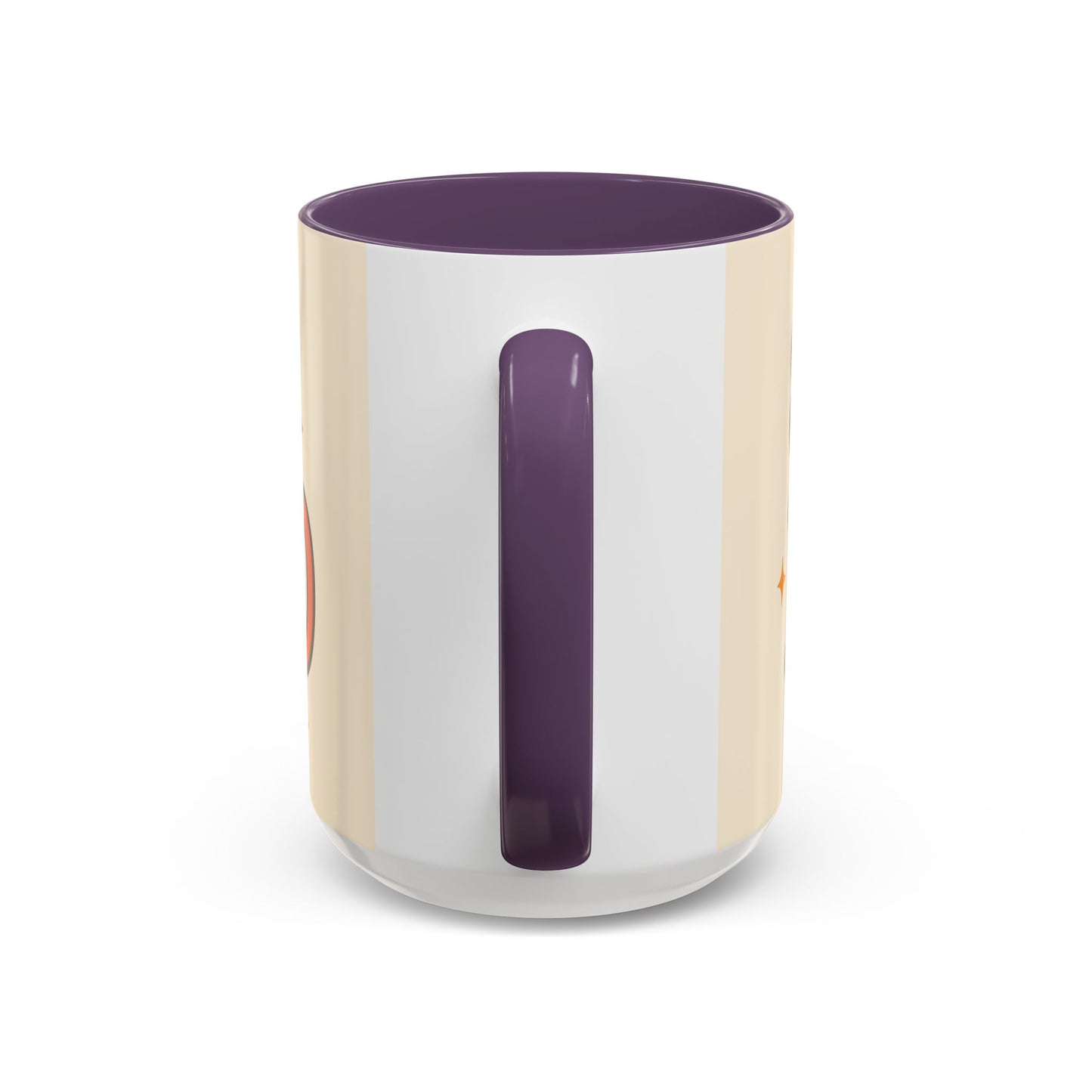 Study Fuel Color Accent Mug (11oz/15oz) – Retro Teacher/Student Coffee Cup • Back to School • Durable Ceramic