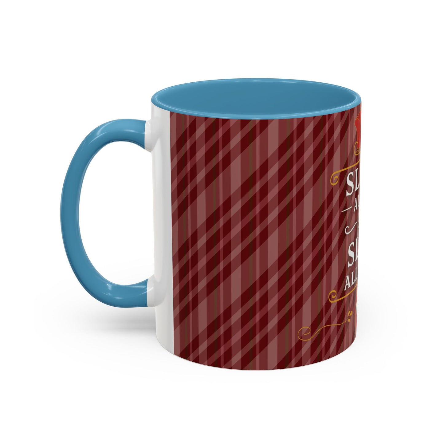 Sleigh All Day Then Slay All Night Vampire Holiday Coffee Mug