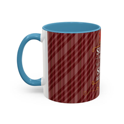 Sleigh All Day Then Slay All Night Vampire Holiday Coffee Mug