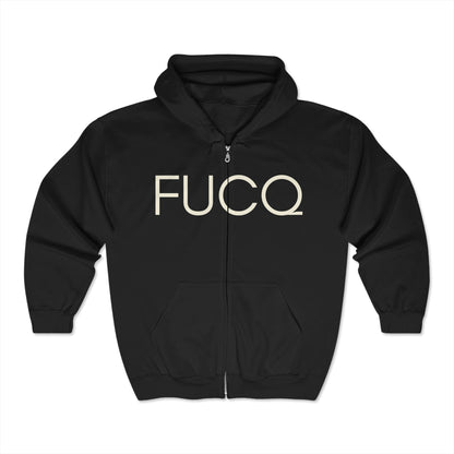 Funny Statement Zip Hoodie for Casual Vibes, Unisex Fashion, Gift for Friends, Weekend Wear, Unique Humor Apparel