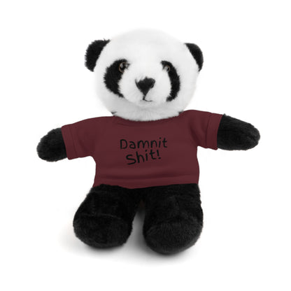 8" Funny Stuffed Animal Gift for Adults, Cute Plush Toy, Humor Bear, Sarcastic Gifts, Quirky Decor, Comfort Toy with Quote