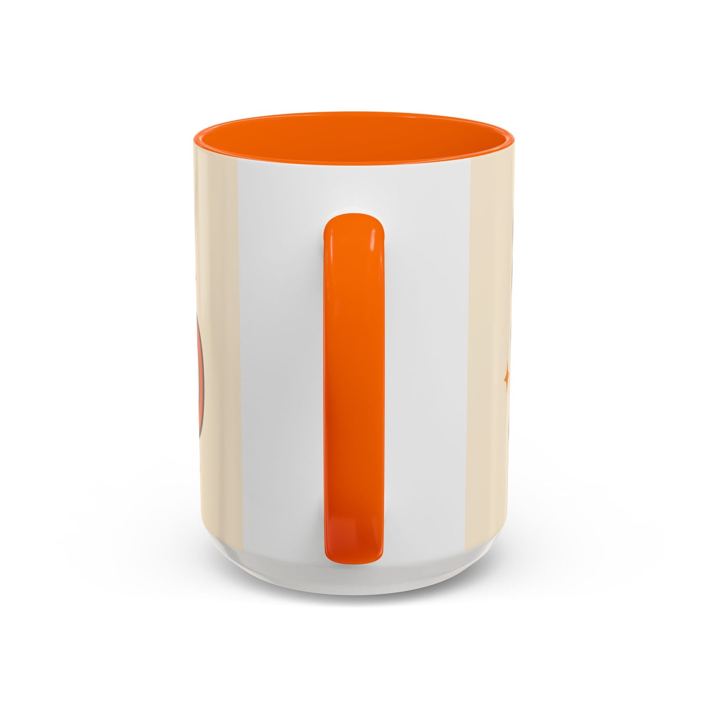 Study Fuel Color Accent Mug (11oz/15oz) – Retro Teacher/Student Coffee Cup • Back to School • Durable Ceramic