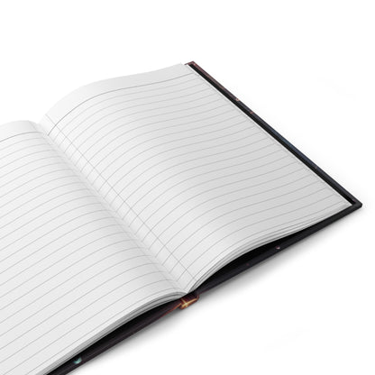 Quantum Bloom "The God Particle" — Premium Matte Hardcover Journal (5.75" x 8")