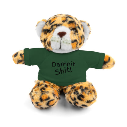 8" Funny Stuffed Animal Gift for Adults, Cute Plush Toy, Humor Bear, Sarcastic Gifts, Quirky Decor, Comfort Toy with Quote