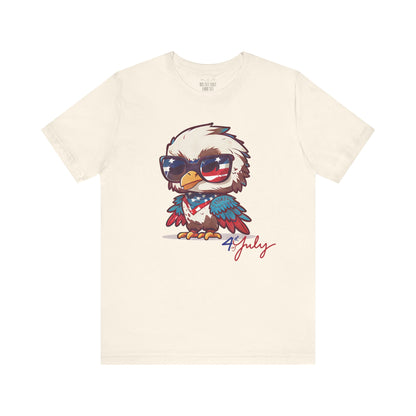 Cool Patriot Eagle Tee – Unisex Bella+Canvas Jersey - 4th of July T-shirt