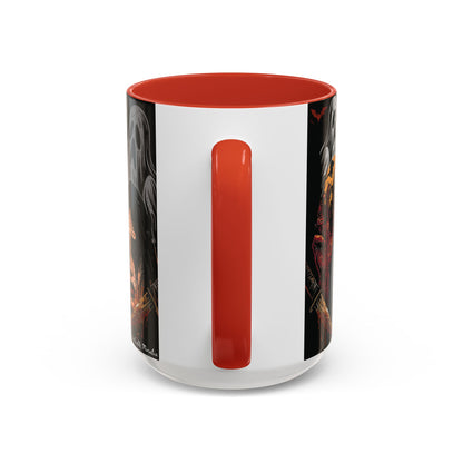 Horror Coffee Mug – Zombie Graveyard Halloween Design – 11oz & 15oz Ceramic – Creepy Goth Kitchen Decor