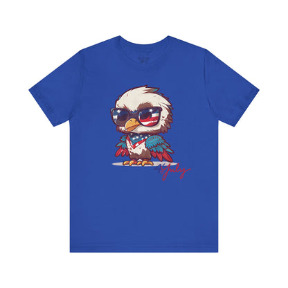 Cool Patriot Eagle Tee – Unisex Bella+Canvas Jersey - 4th of July T-shirt