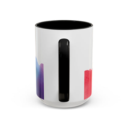 Bold Pride Accent Mug | Fun LGBTQ+ Gift | 11oz & 15oz Options