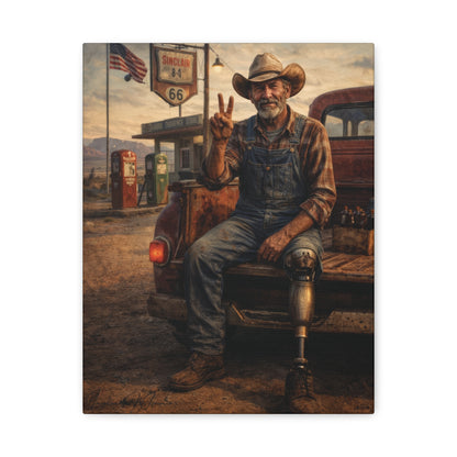 One Stop Before Tomorrow - Premium Matte Canvas Wall Art (1.25″ Gallery Wrap)