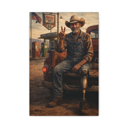 One Stop Before Tomorrow - Premium Matte Canvas Wall Art (1.25″ Gallery Wrap)