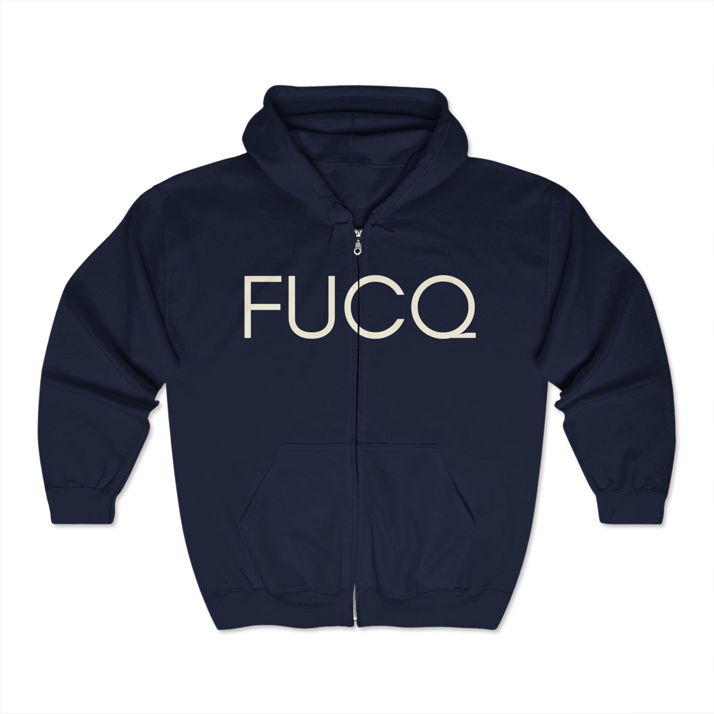 Funny Statement Zip Hoodie for Casual Vibes, Unisex Fashion, Gift for Friends, Weekend Wear, Unique Humor Apparel
