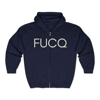 Funny Statement Zip Hoodie for Casual Vibes, Unisex Fashion, Gift for Friends, Weekend Wear, Unique Humor Apparel