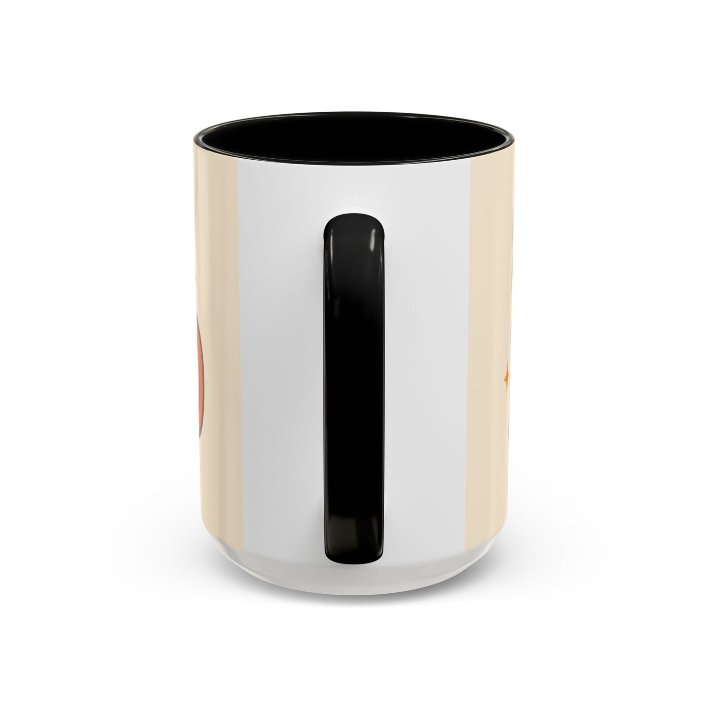 Study Fuel Color Accent Mug (11oz/15oz) – Retro Teacher/Student Coffee Cup • Back to School • Durable Ceramic