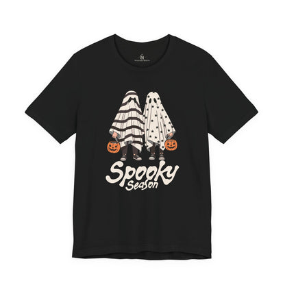 Spooky Season Ghosts - Halloween Bella+Canvas Graphic Tee