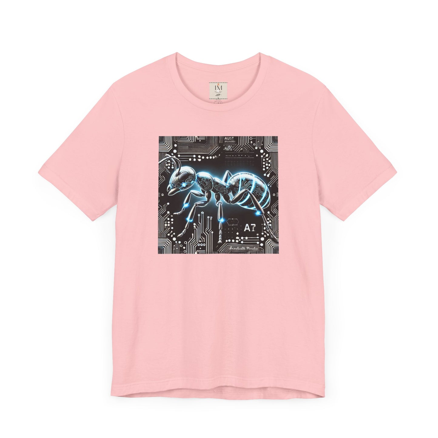 Futuristic Tech Ant Graphic Tee - Unisex Short Sleeve Jersey Shirt Techcore Tee