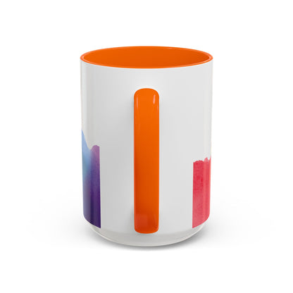 Bold Pride Accent Mug | Fun LGBTQ+ Gift | 11oz & 15oz Options