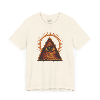 👁️ Mystical Eye Graphic Tee T-Shirt – Unisex Boho Style Streetwear
